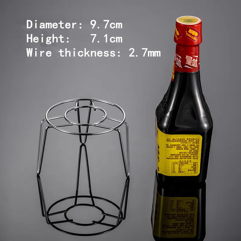 Dikke Rvs Steamer Voedsel Keuken Kookgerei Stoomboot Rack Insert Voorraad Koken Stomen Stand Keuken Verwarming Leveringen: 9.7xH7.1cm