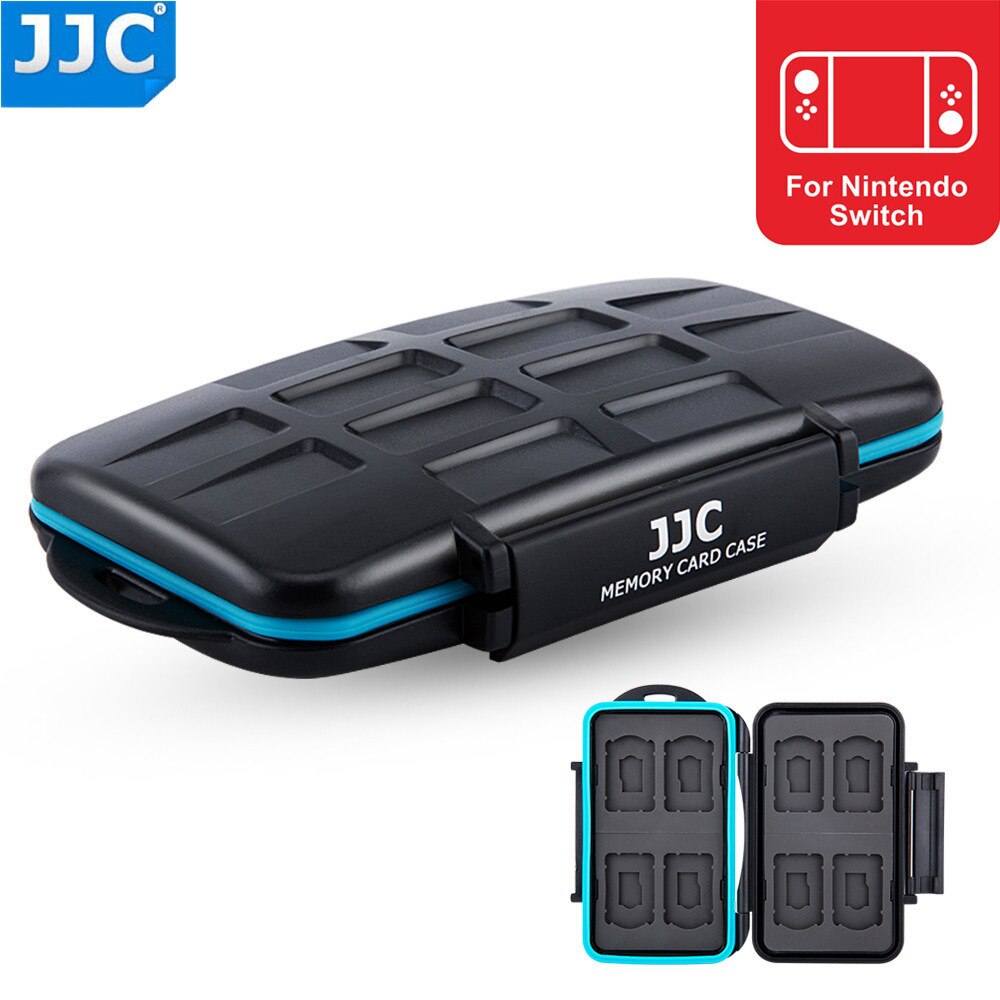Jjc Ns Game Video Card Case Geheugenkaarten Tas Micro Sd Opbergdoos Waterbestendig Houder Protector Voor Nintendo schakelaar