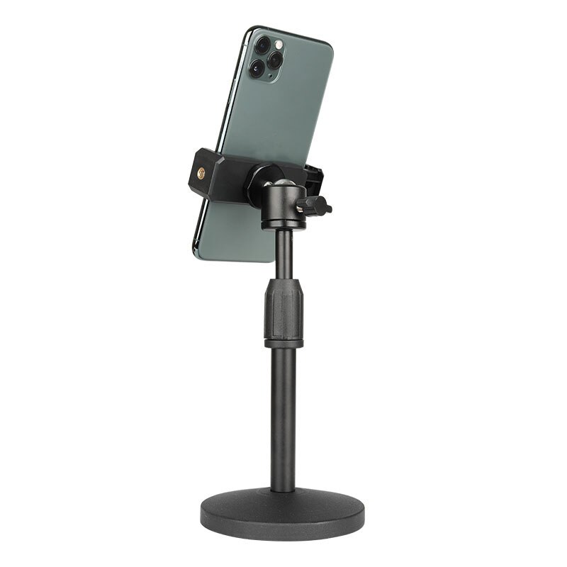 Tabletop Tripod For Phone iPad Live Broadcast Mobile Phone Stand Tripode Desktop Lazy Stand Adjustable Class Video Selfie Holder
