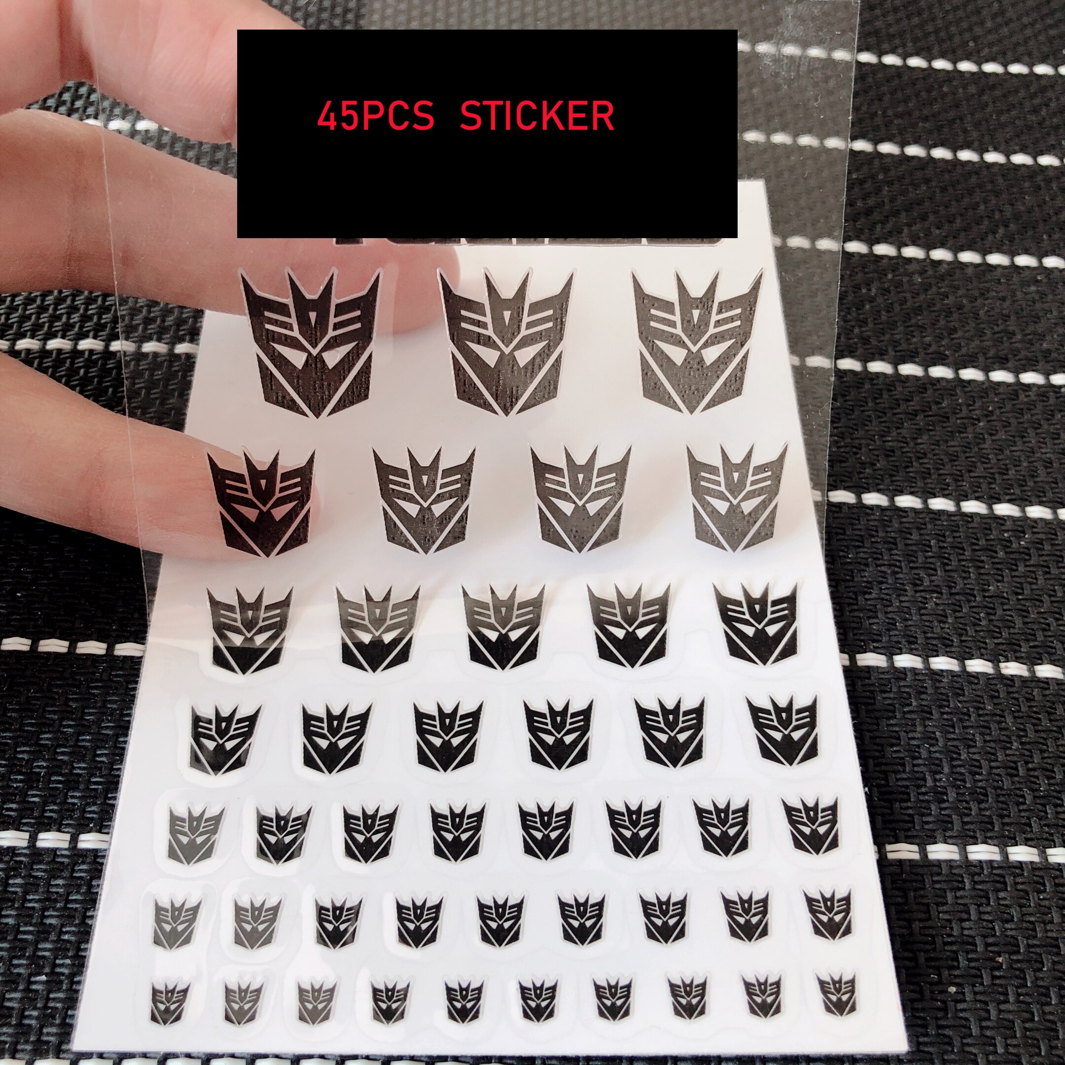 45Pcs Transformatie Robot Speelgoed G1 Sticker Symbool Decal Voor Custom Diy Speelgoed Accessoires Decoratie: 19