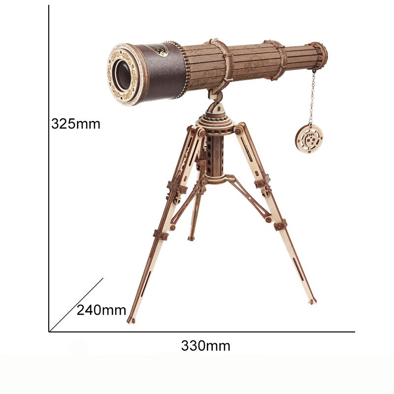 Robotime 3D drewniane gry-układanki montaż marmuru miasto nocą Waterwheel zabawki modele dla dzieci dzieci urodziny prezent na boże narodzenie: ST004
