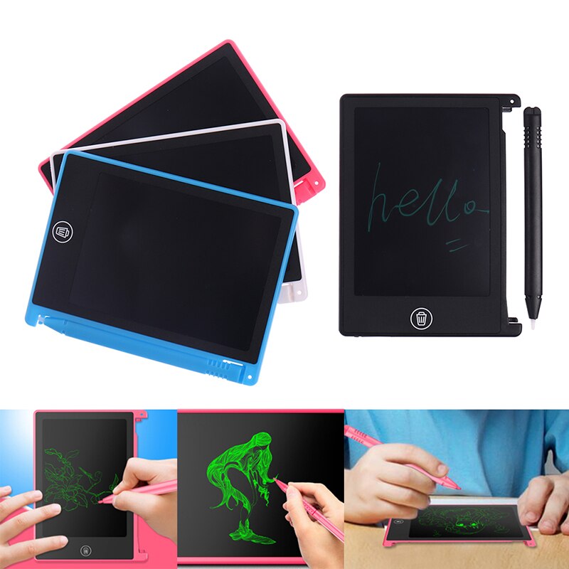 Lcd Writing Tablet 4.5 Inch Digital Drawing Electronic Handwriting Pad Messa