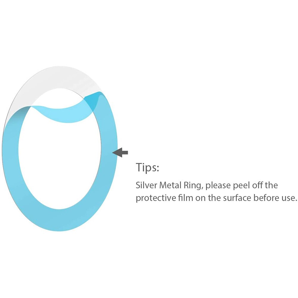 10Pcs Universele Ronde Metalen Ringen Voor Iphone Samsung Telefoon Opladen Magnetische Auto Mount Houder Magneet Voor Qi Draadloze Oplader