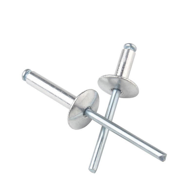 M6 aluminio Mushroon cabeza rotura mandril remaches ciegos 6mm x 10 12 16 20mm remache Pop de uñas para muebles coche avión