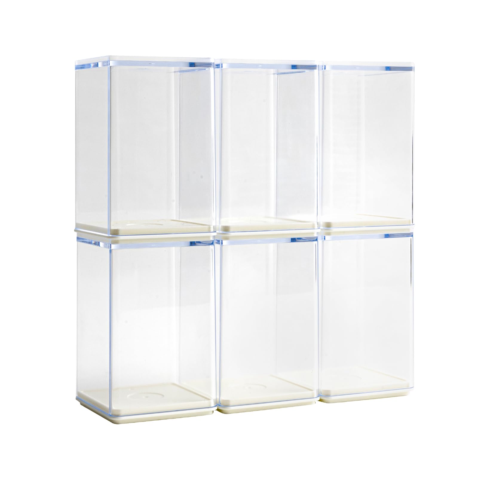 Display Boxen Acryl Figur Vitrine Blind Box Für Action-figuren Pop Mart, Vollständig Zusammengebaute Staubdichte Lagerung Organizer Box