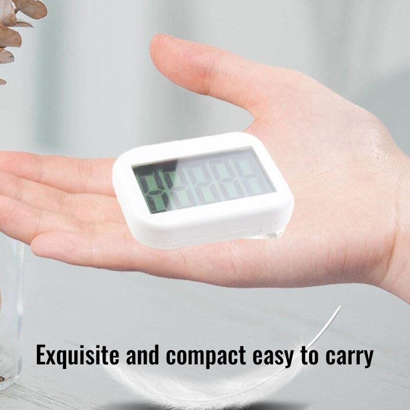 3D Pedometer Accurate Step Counter with Clip Large Display Accurate Pedometers for Steps Mile Step Tracker for Walking 2022