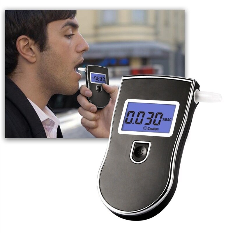 Digital Breath Alcohol Tester Police Breathalyzer  – Grandado