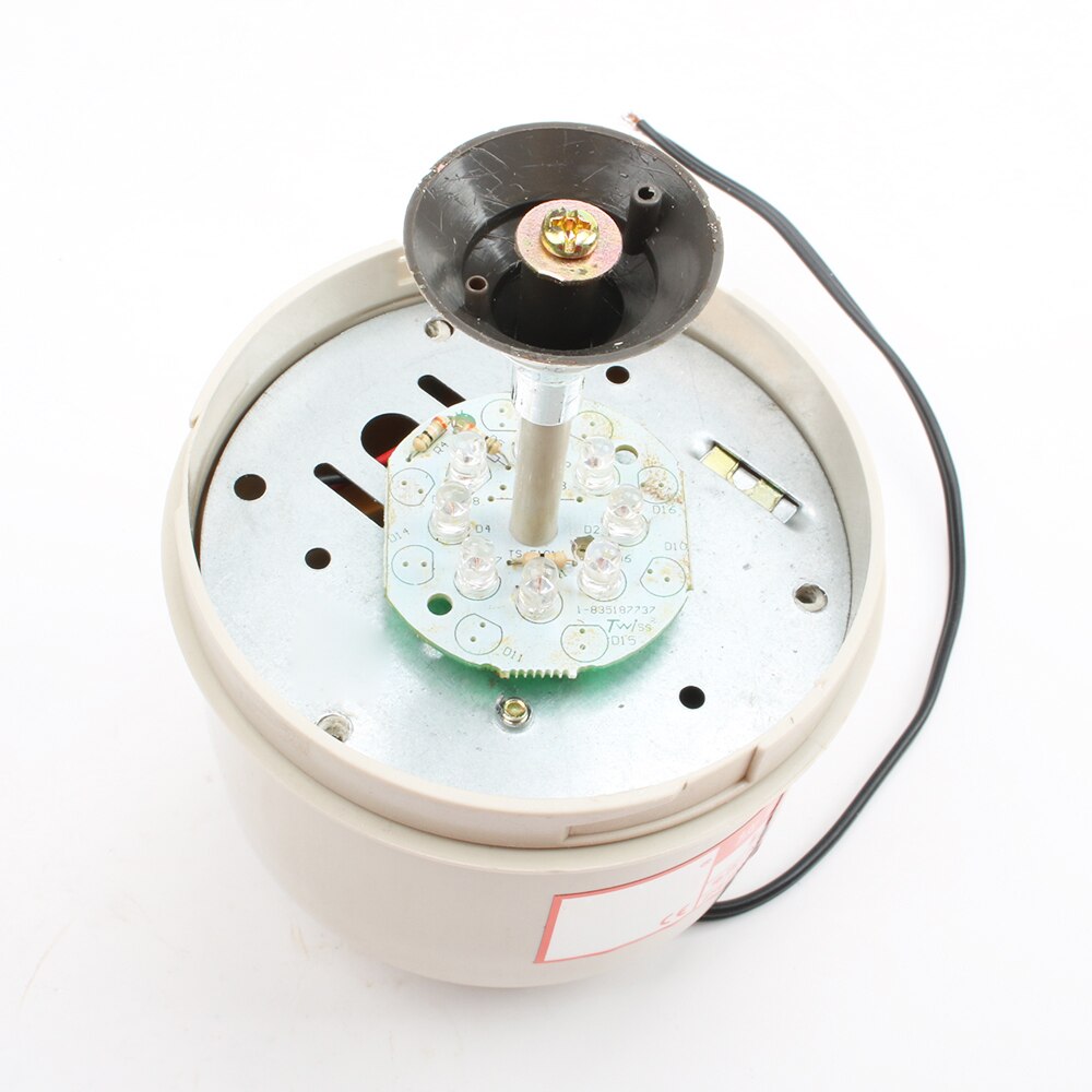 Dmwd  ac220v lte -5101 indikator industriell ledet revolverende strobe advarselsindikator indikatorlampe med lyd
