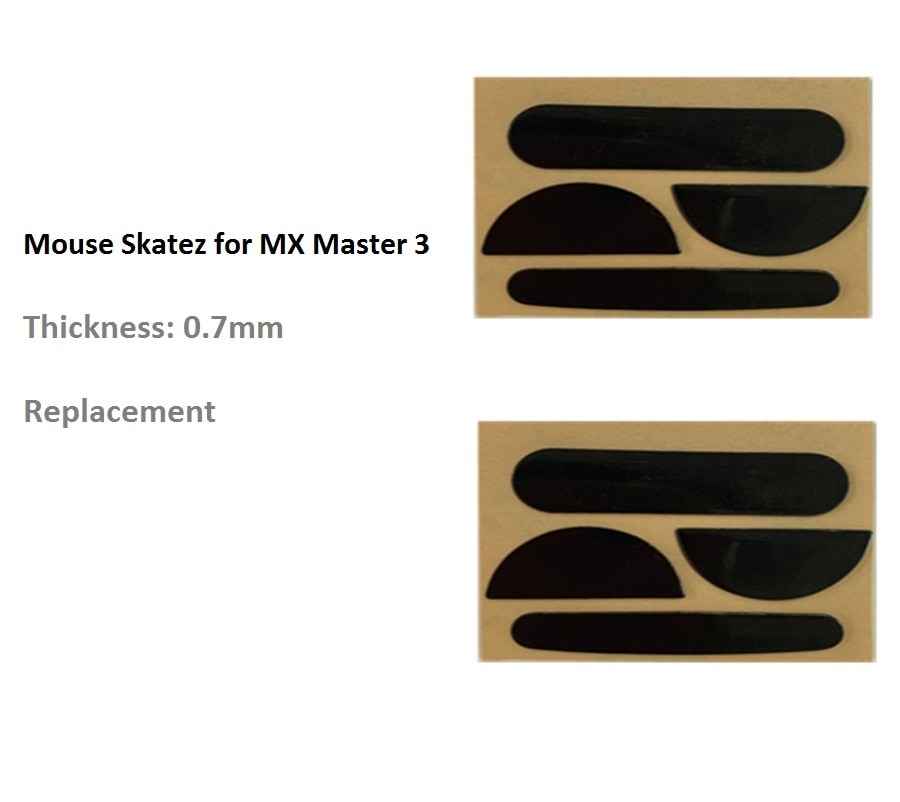 100% Teflon 3M Muis Voeten Mouse Skates Voor Logitech Mx Master 3 Draadloze Muis