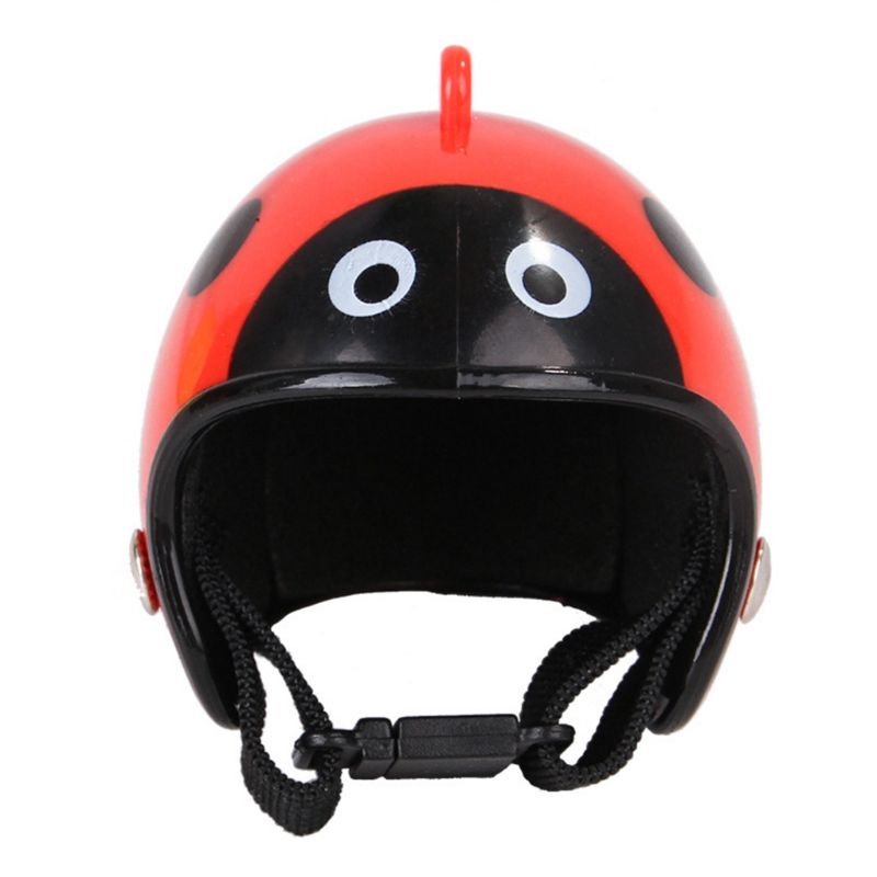 Chicken Helmet Pattern Fun Small Pet Poultry Head Protection Cover Hat Headgear: 4