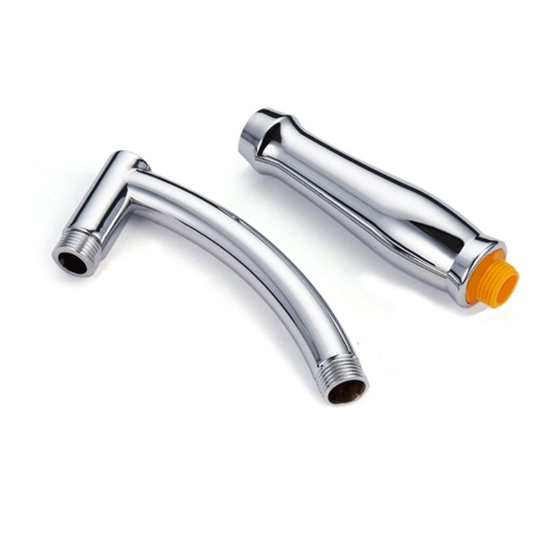 Shower Head Extension Arm Arch Hand Hold Adjustable Extender High Polished Sprinkle Parts For Bathroom