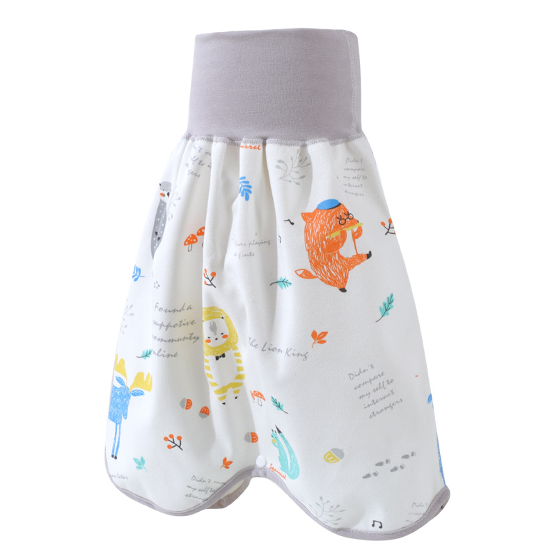 Baby bed wetting proof diaper training pants children&#39;s waterproof washable diaper pants diaper skirt cloth diaper pants