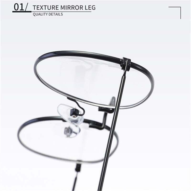 round women's glasses frame classic metal frame optical glasses transparent computer oval eyeglasses frame reading