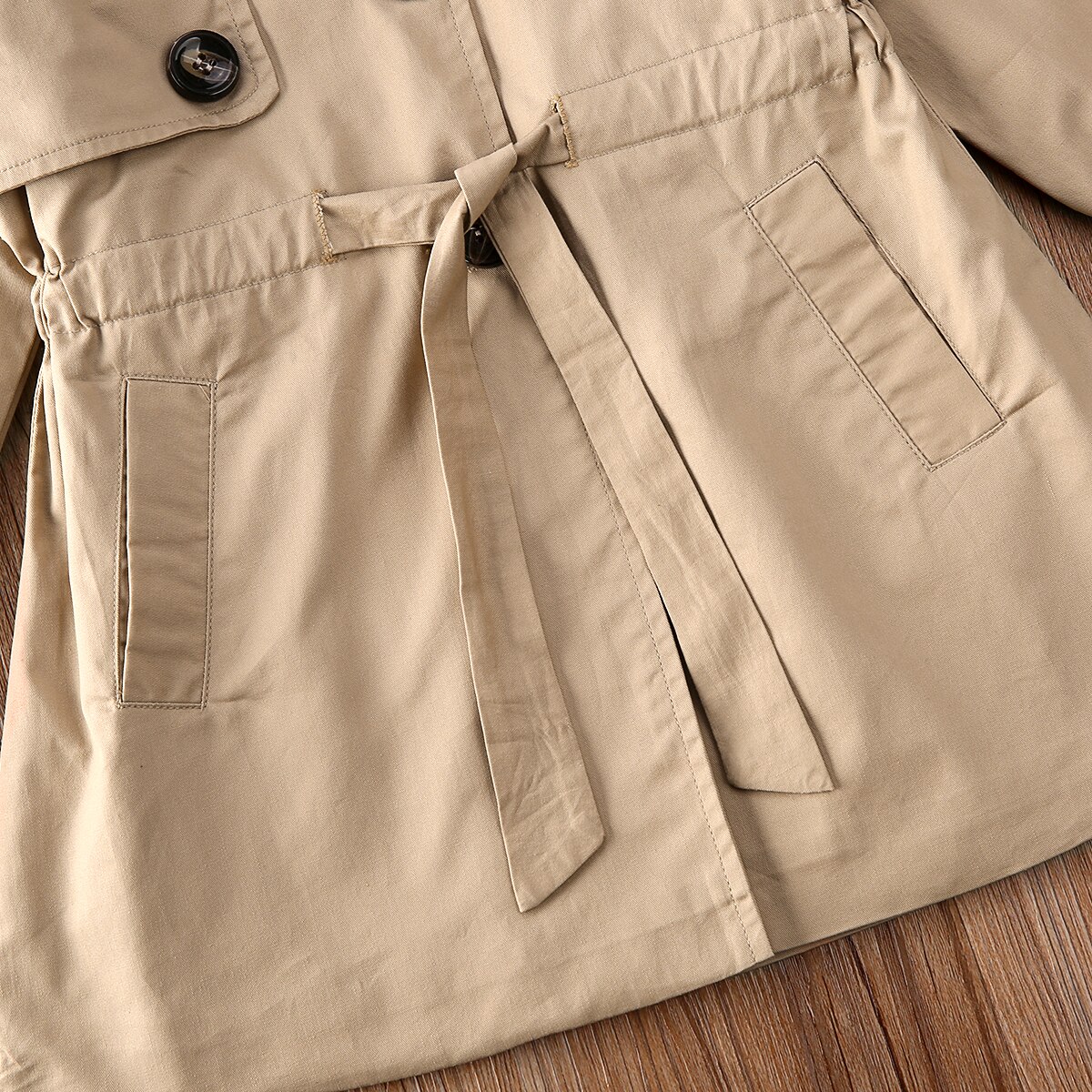 Toddlers Kid Baby Girl Clothes Spring Trench Coat Jacket Windbreaker Outwear Snowsuit Warm Overcoat 1-7Years