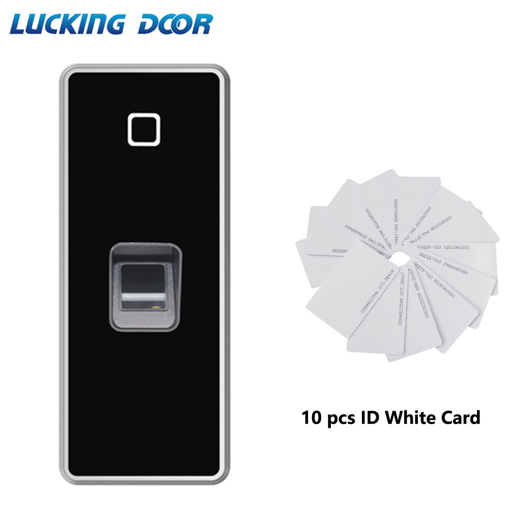 Waterproof IP65 standalone Access Controller Support 125Khz RFID card and Fingerprint for home office Access Control system: F7EM  NWP 10 card