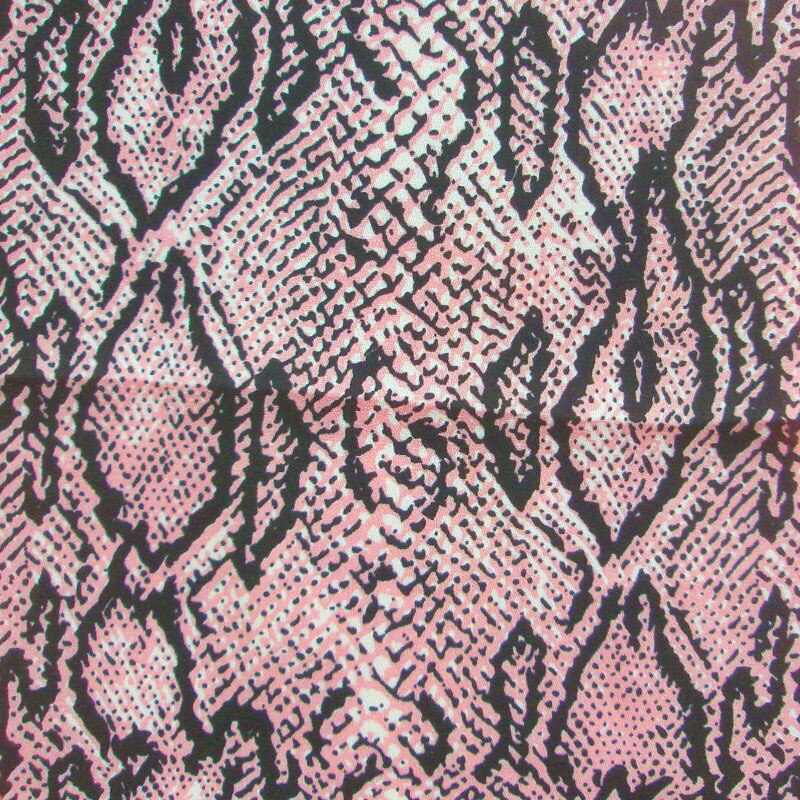 Tissu en mousseline de soie 5 Yards | Voile africain de , motif Python serpent Sexy, tissu pour robe,