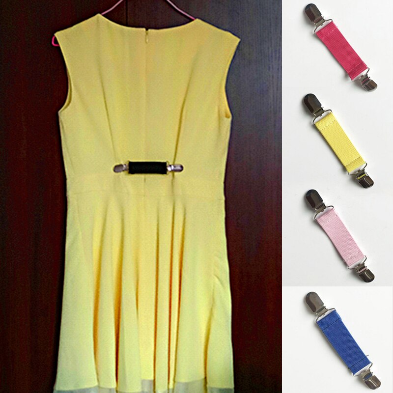 Metal Elastic Dress Pants Clips Non-Slip Garment Waistband Extender Clothes Clip Multifunction For Fixed Bed Sheet Sofa Goloves