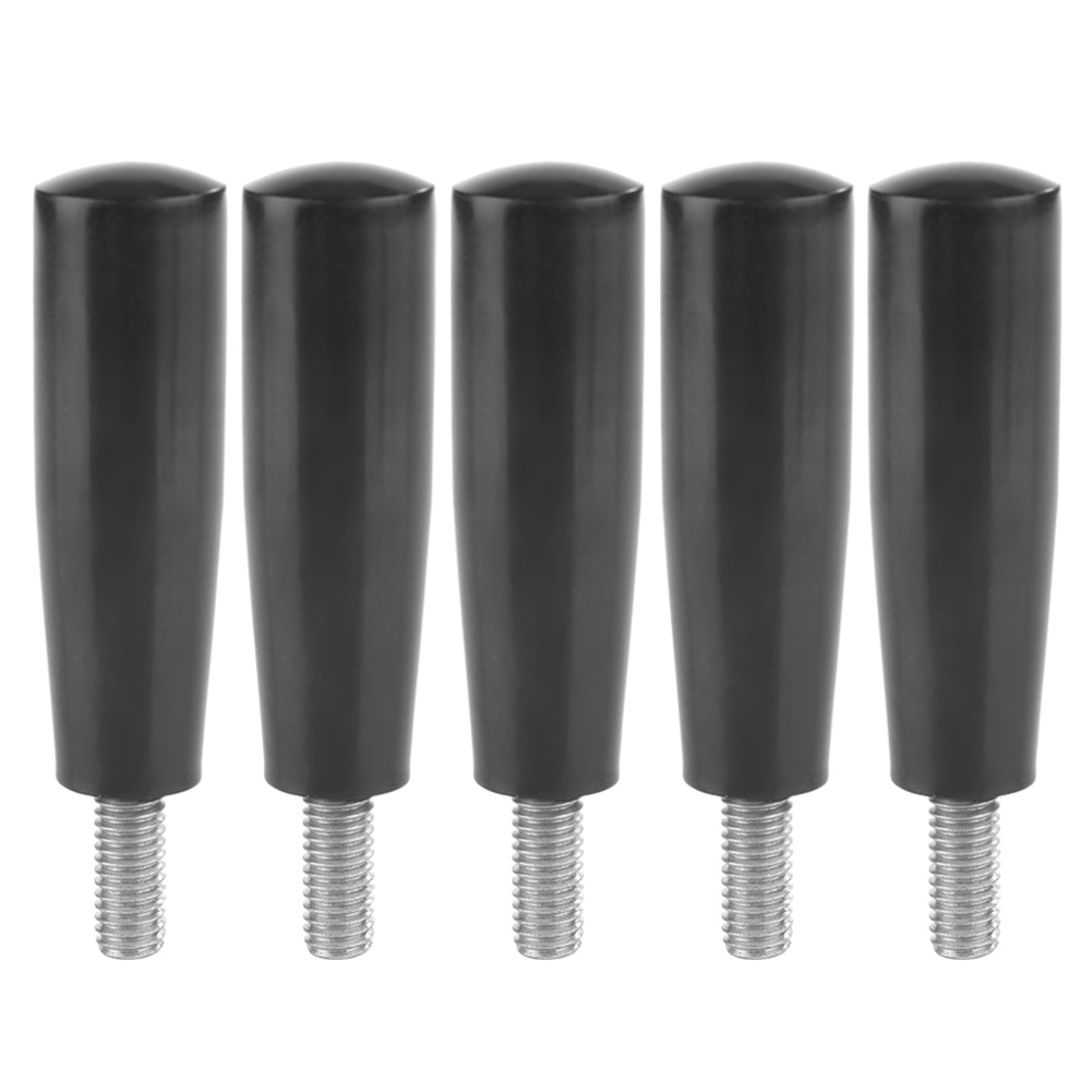 Fresadora cnc, 5 uds., accesorio de repuesto para fresadora de rosca, herramienta de mango de baquelita M8 * 63 mini