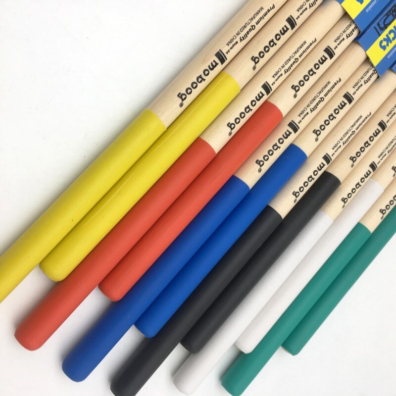 1 Pair 7A Maple Wood Drums Sticks Adult Smooth Anti Slip Portable Drumsticks For Electronic Jazz Drum Kit Drummer Accessories