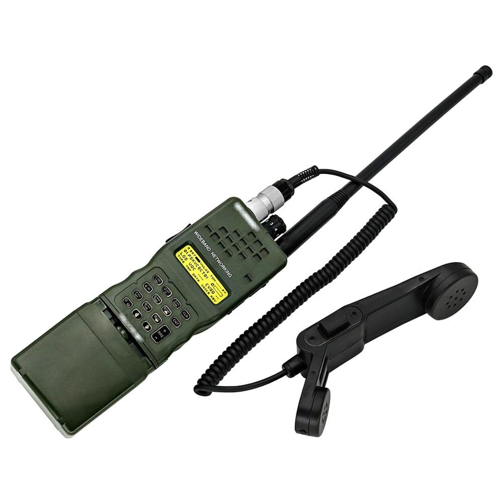 H250 handheld speaker microfoon 6 pin ptt voor PRC152 PRC148 Talkie Walkie Adapter