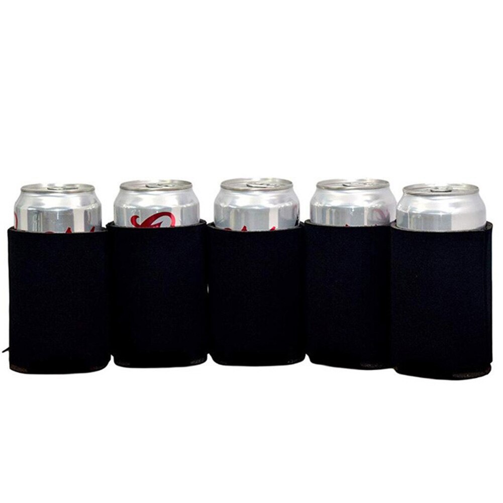 Canette de bière isotherme | 10 pièces, couverture de boisson, bouteille de boisson, support de manches en étain