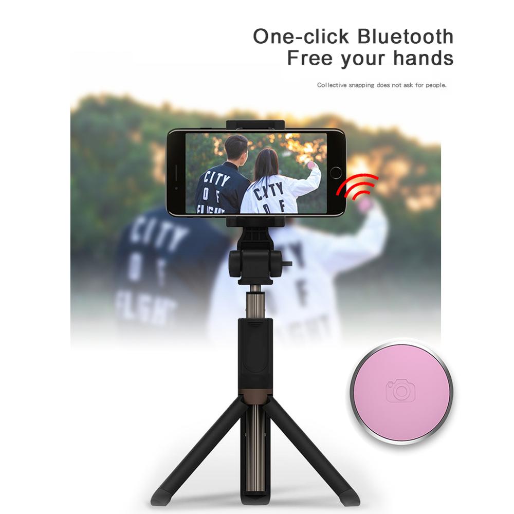 Mini Bluetooth Afstandsbediening Knop Draadloze Controller Zelfontspanner Camera Stok Ontspanknop Telefoon Selfie Voor Ios/Android