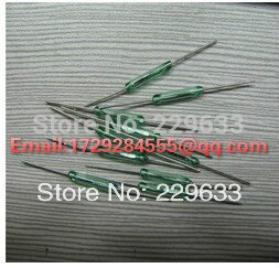 2*14Mm Normaal Open Type Reed Magnetron Schakelaar Riet Magnetische Veld Inductie Rietschakelaar, 2*14Mm