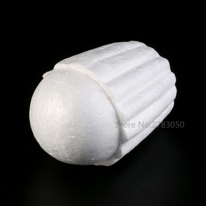 Hvid dummy styrofoam skum kage dummy modellering fondant kager sugarcraft blomster bryllupsfest indretning 2 størrelser