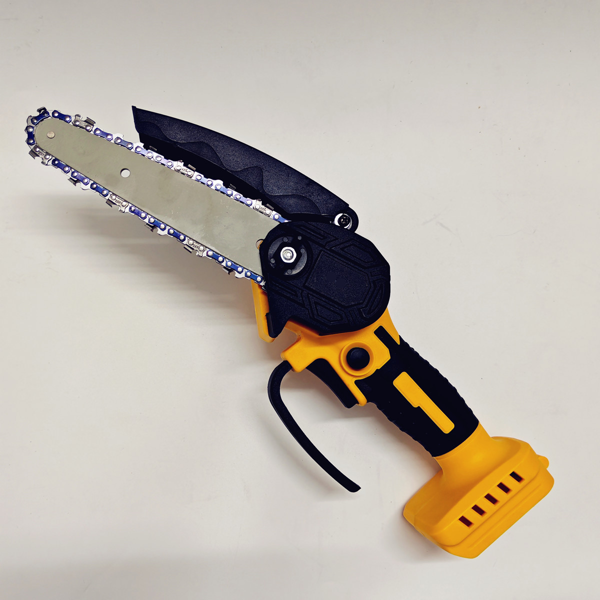 Fit For DeWALT 18V 20V Battery Cordless Chainsaw Mini Electric Chain Saw 6 Inch Woodworking Garden Logging Power Tools