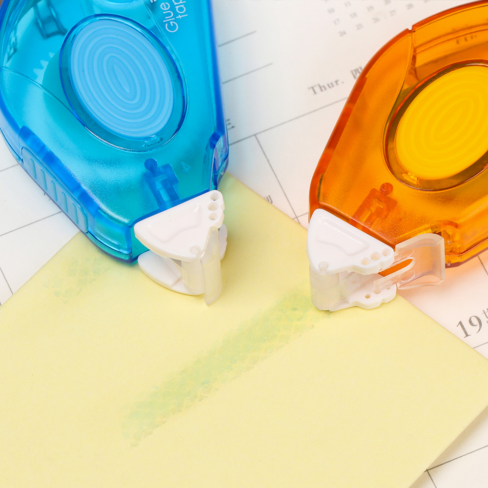 mini wymienne dwustronne samoprzylepne kropki rolkowe korekcja dozownik kleju w sztyfcie z rdzeniem zapasowym artykuły biurowe