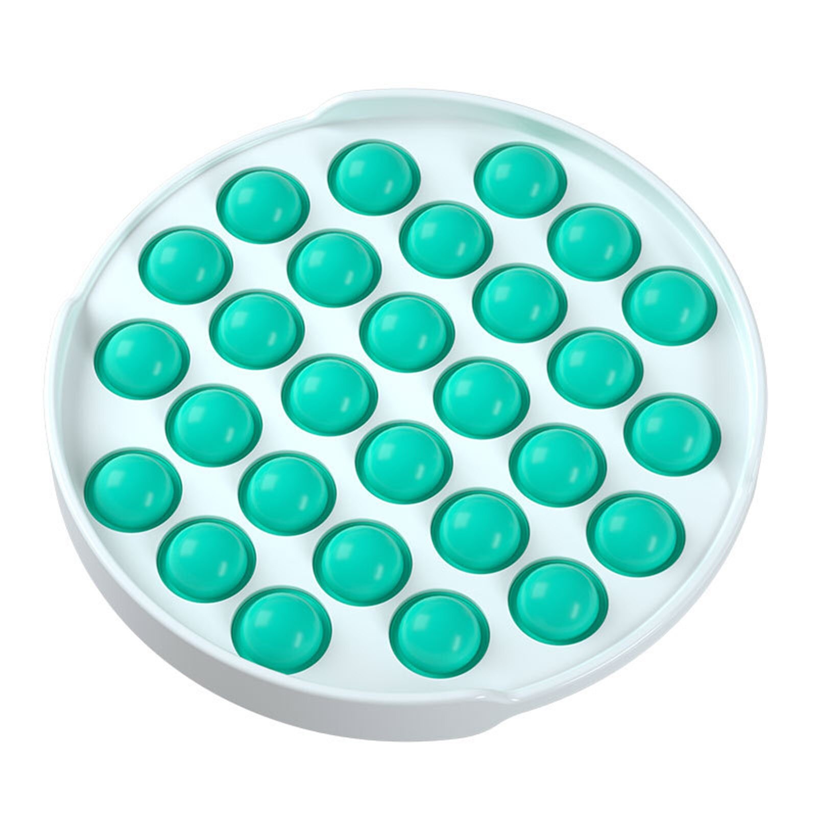 Rainbow Push Bubble Pops Fidget Sensory Toy for Autisim Special Needs Anti-stress Game Stress Relief Squishy Pops It Fidget Toys: E