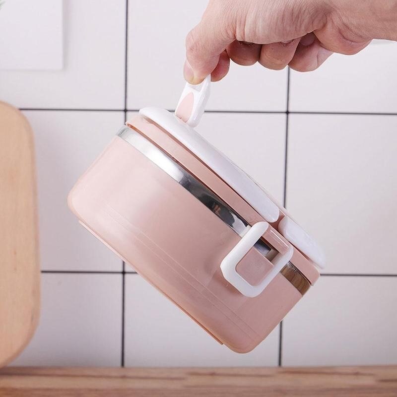 Lunch Box Bento Stainless Steel Leakproof Lunch Container 1/2/3/4 Layers Insulated With Bag Storage Container Food T8C8