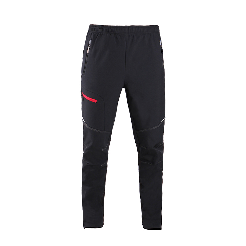 Mens Thermische Fleece Winter Fietsen Broek Mannelijke Warme Lange Fiets Broek Fiets Mtb Winddicht Sport Broek Fietsen Kleding D0259