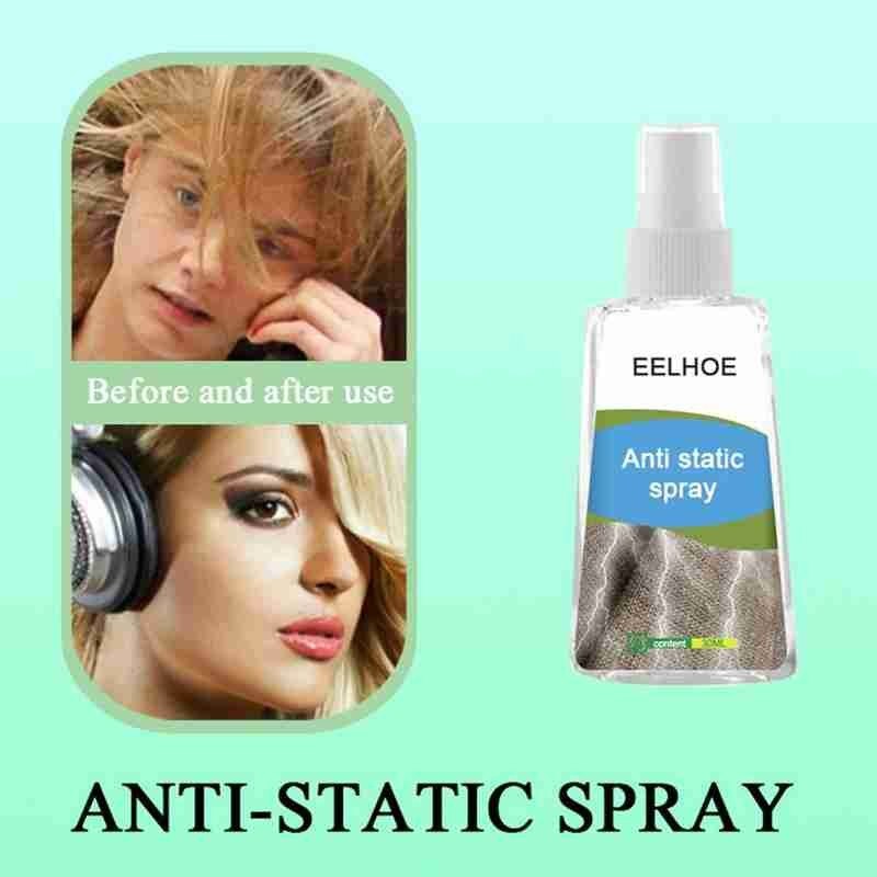 Spray Anti-statique pour vêtements, Spray pour l'équilibre, produit chimique domestique de longue durée, 30ml/60ml