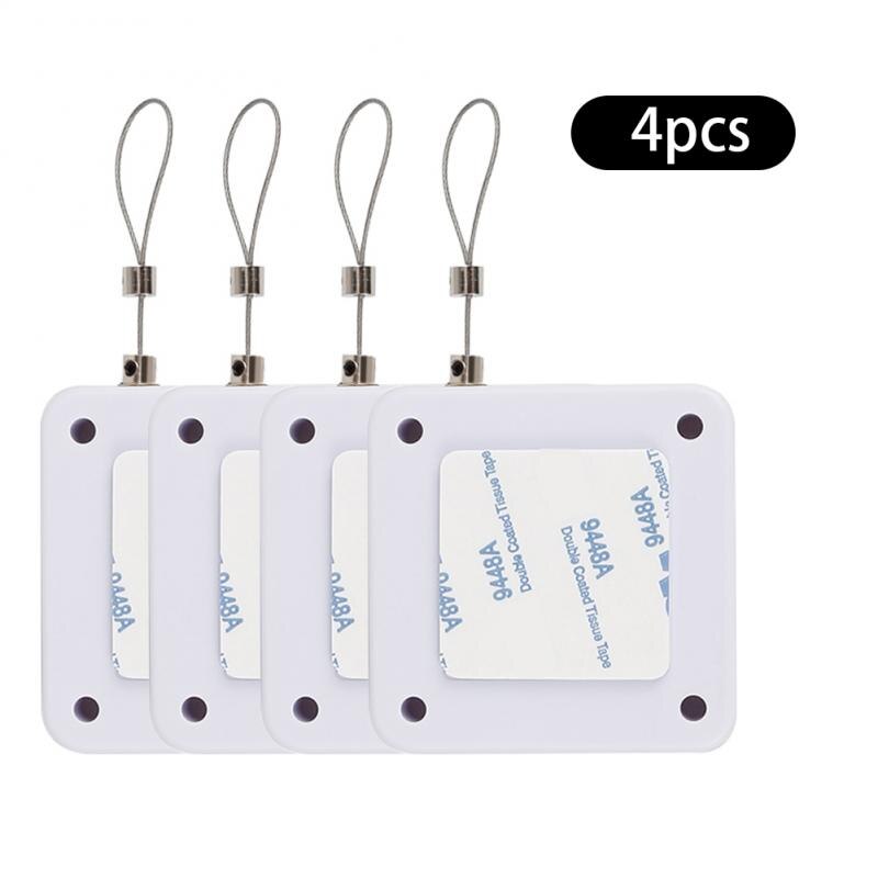 800G Pull Punch-Gratis Automatische Sensor Deur Dichter Verstelbare Opbouw Automatische Sluiting Brandwerende Deurdranger: 4pcs white