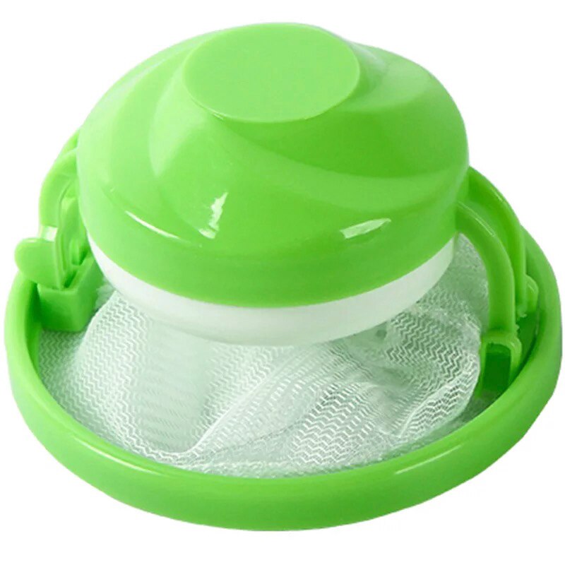 Boule anti poils lave linge epilation sac receveur Anti noeud lave linge filtre boule anti poils lave linge boule anti poil machine a laver: green