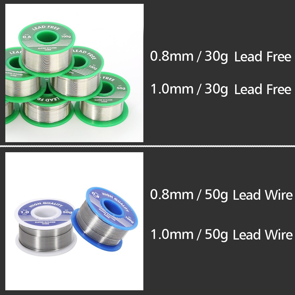 Factory Portable Tin Tube Solder Wire 0.8~1.0mm Tube Packing Flux Core Solder Wire 5~25G Tin Pen