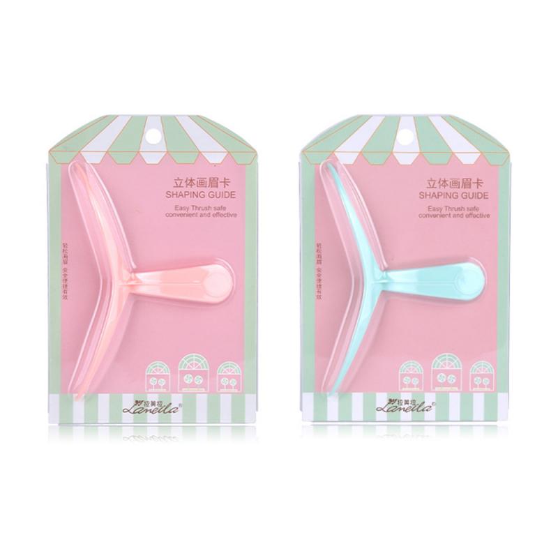 Stéréo Correct muguet modèle sourcil façonnage carte outil yeux sourcils Guide modèle maquillage à réaliser soi-même outils