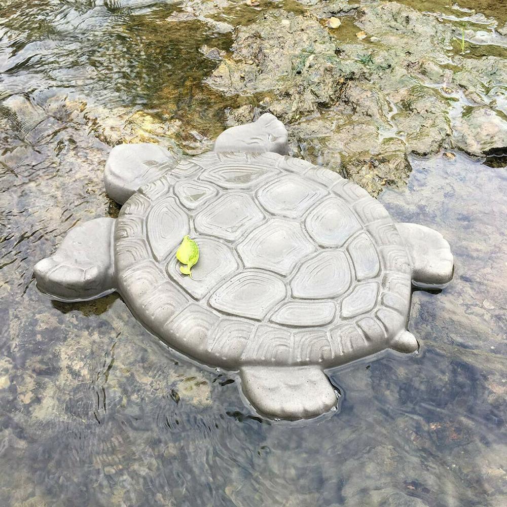 Turtle shape garden paving stencil Stepping Stone Mold Concrete Cement Mould ABS Tortoise Garden Path for Garden Decor @5