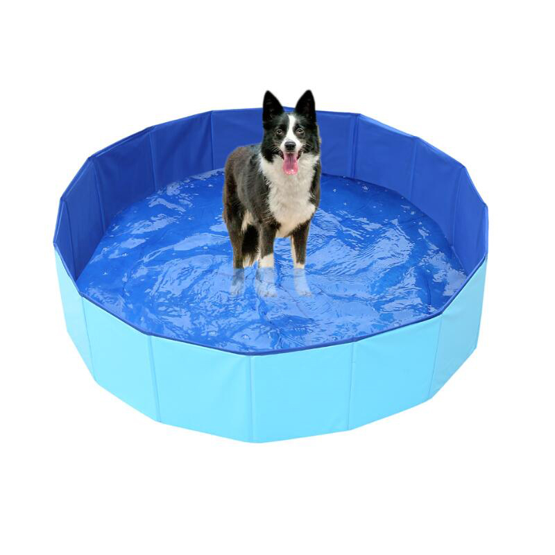 Dog Pool Foldable Dog Swimming Pool Pet Bath Swimming Tub Bathtub Pet Swimming Pool Collapsible Bathing Pool for Dogs Cats Kids