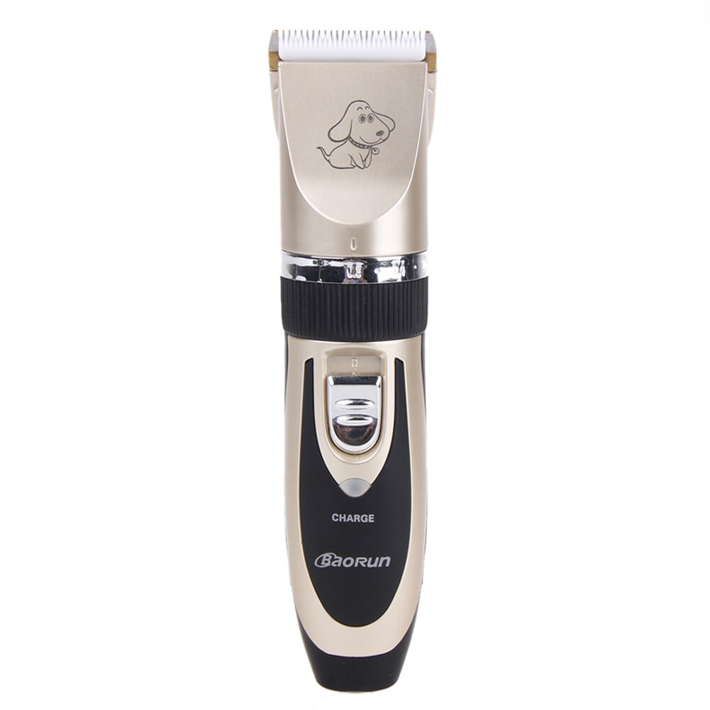 Pet Hair Trimmer Set Electrical Dog Hair Trimmer USB Charging Pet Hair Clipper Rechargeable Low-noise Pet Hair Clip: B