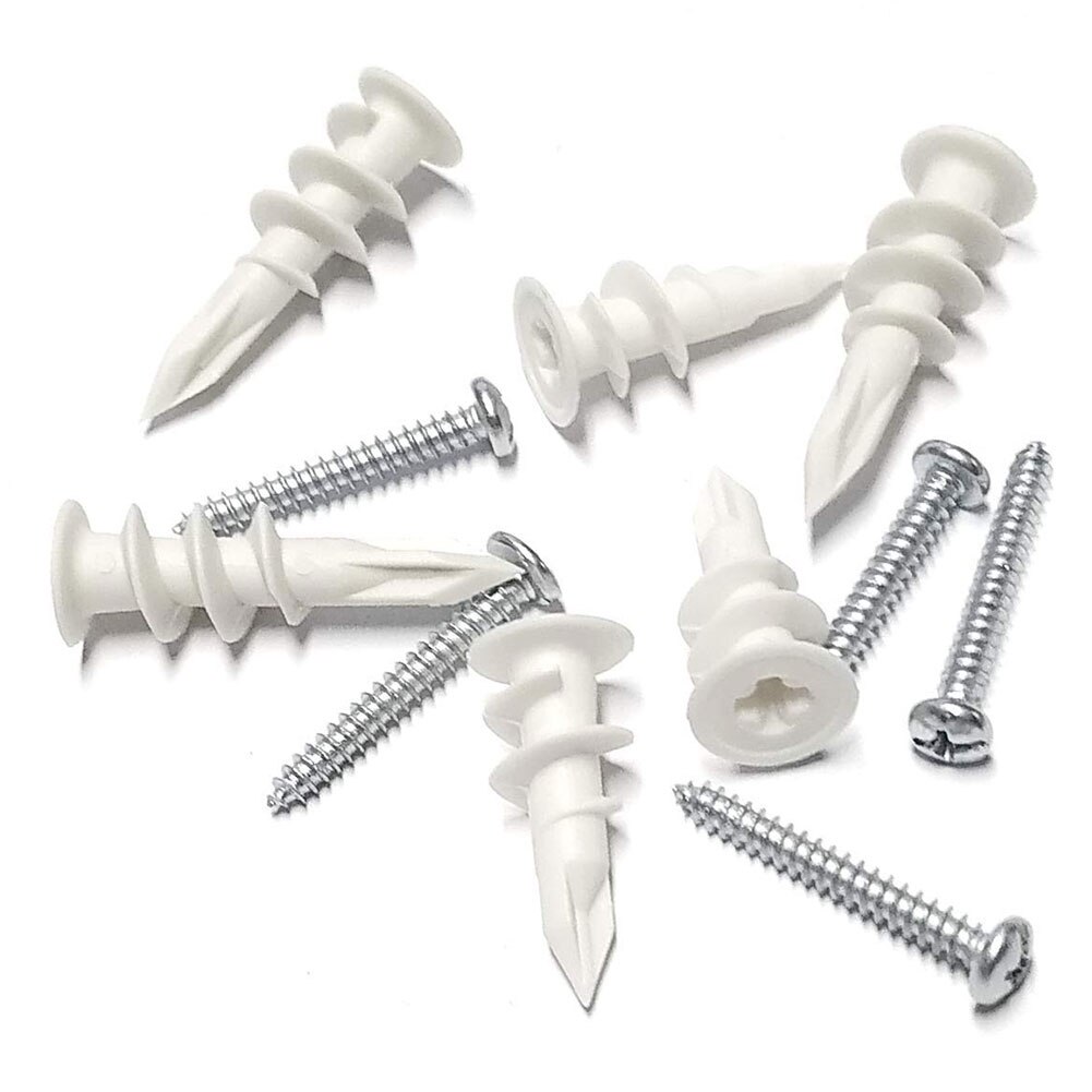 Kotwica robić płyt gipsowo-kartonowych 140 szt. 15*33mm płyta gipsowo-kartonowa nylonowa kotwica samowiercące ściany gipsowo-kartonowa plastikowa nylonowa kotwica światło żółte