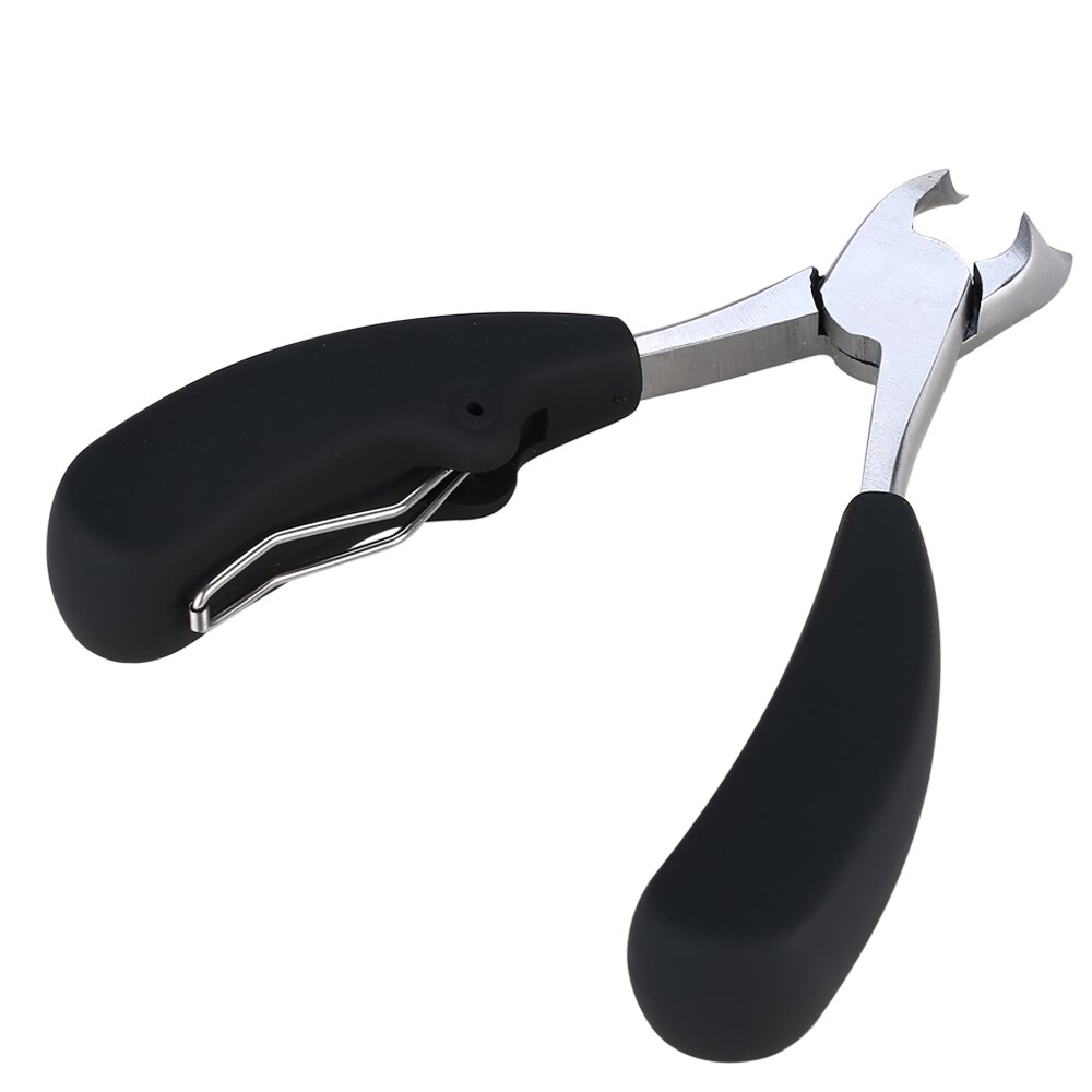 Stainless Steel Nail Scissors Manicure Cutter Rubber Hand Cuticle Nipper Nail Tools: normal one