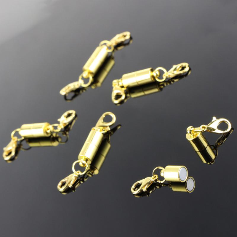 5pcs Magnetic Clasps For DIY Bracelet Necklace Chain Making Fasteners Clasp Buckle Jewelry Connector Findings Hook