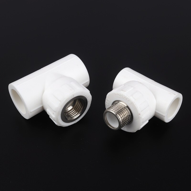PPR Garden Water Connectors Farm Irrigation System Water Pipe Connector Copper Female Aquarium Fittings Tee Joints
