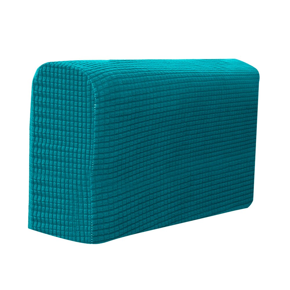2 Pcs Sofa Furniture Armrest Covers Couch Chair Arm Protectors Stretchy for Home SDF-SHIP: Blue