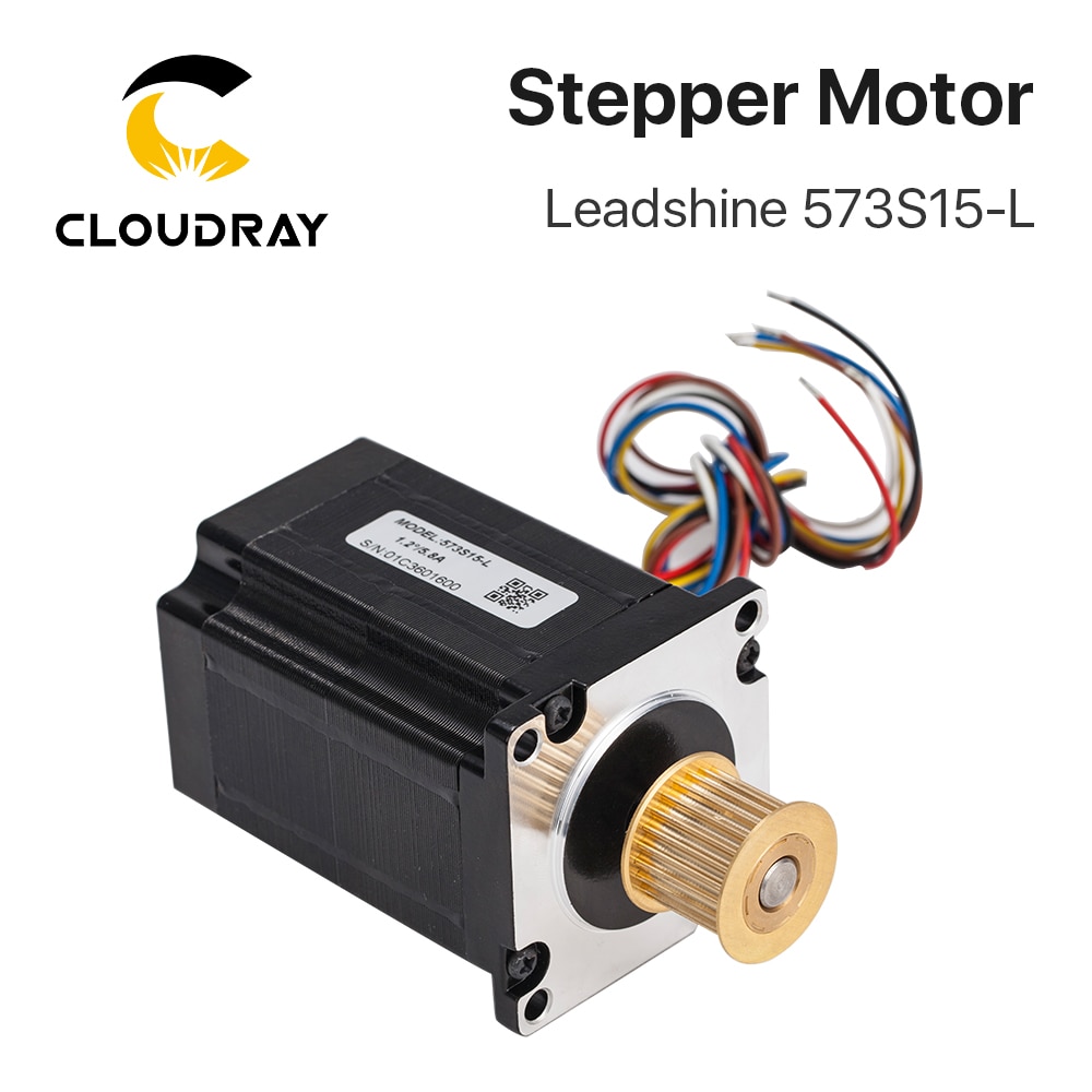 Cloudray Leadshine 3 Phase Stepper Motor- 573S15 573S15-L für NEMA23 5,8 EINE länge 76mm Welle 8mm
