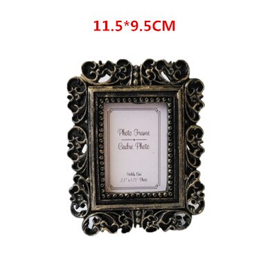 Wedding Photo Frame Retro Photo Frame for Wedding Party Family Home Decor Picture Desktop Frame Photo Frame for Friend: 3