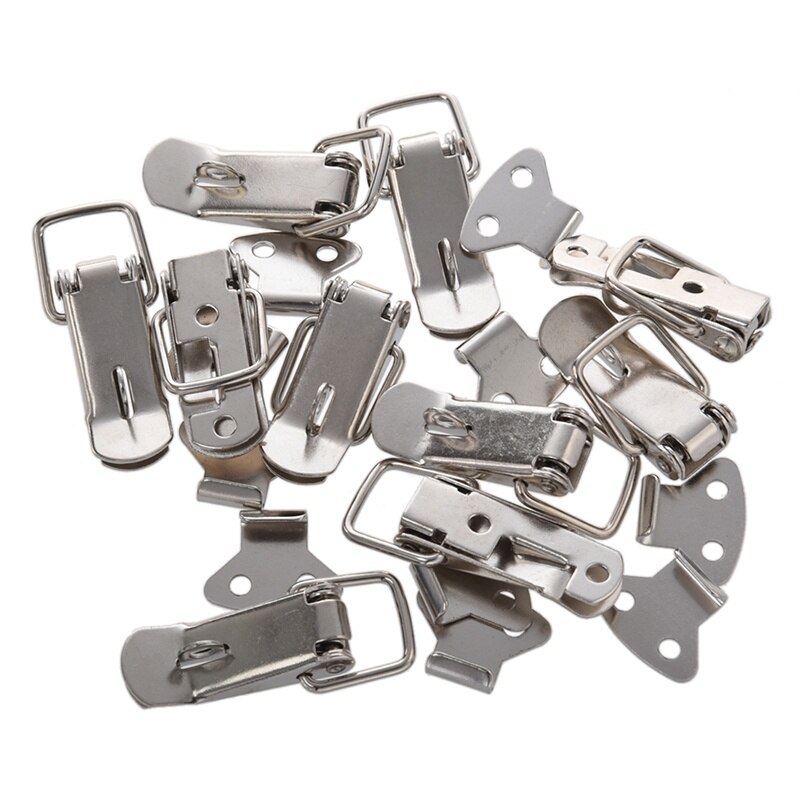 10pcs tension lock luggage lock box lock spring lock latch: Default Title