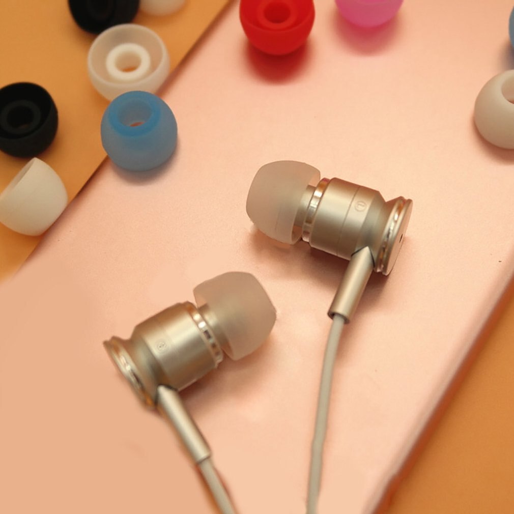 4.5mm in-ear oordopjes van siliconen, oordopjes, zachte hoofdtelefoonhoes, siliconen oordopjes, headsethoes